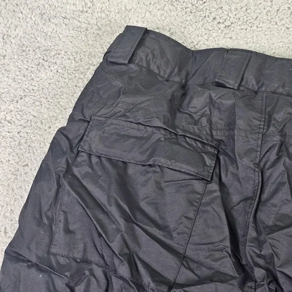 Columbia Pants Womens Medium Black Nylon Insulated Ski Snow Cargo Winter WM8008 - Picture 12 of 13